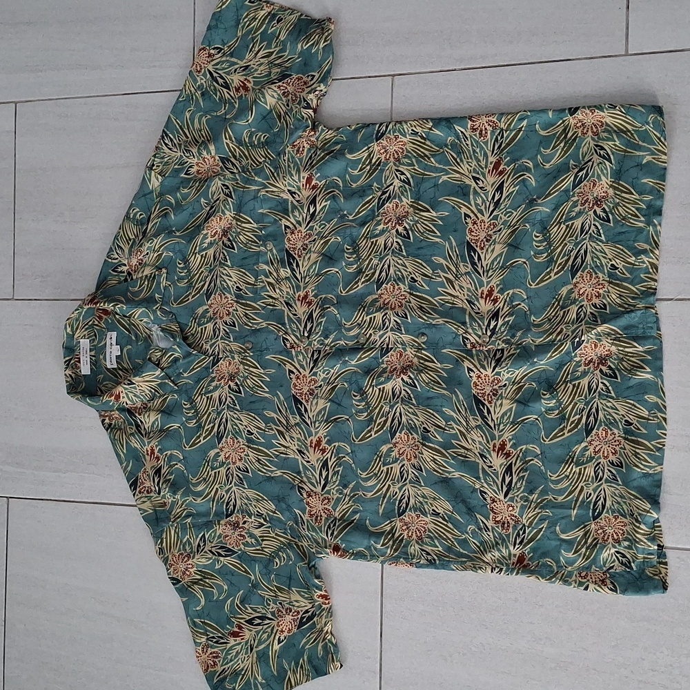 Pierre Cardin Vintage Floral Men's Shirt Sz L - Picture 8 of 10
